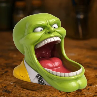 Bát Mặt Xanh lấy cảm hứng The Mask – Khay để chìa khóa & đồ lặt vặt