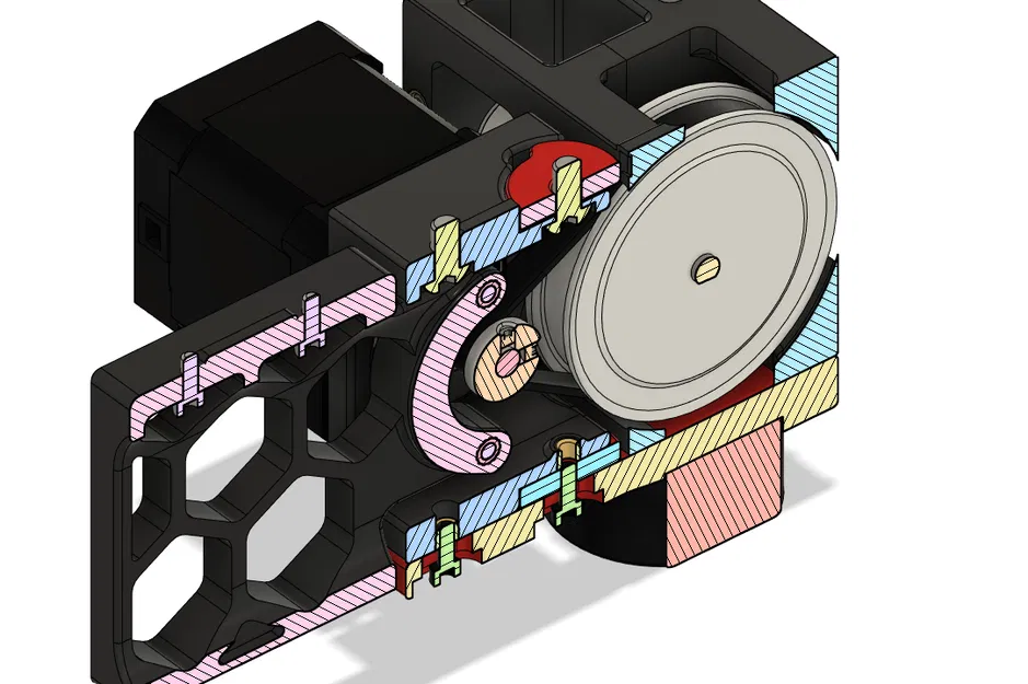 Mod căng dây đai motor Z-Drive cho Voron V2.4 – căng trên & dưới - Image 2