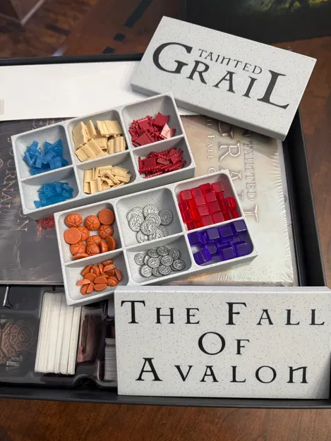 Khay đựng Upgraded Resources cho Tainted Grail (Fall of Avalon & Kings of Ruin) - Image 4