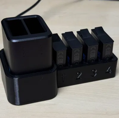 Stand để bàn cho sạc và pin GoPro Hero 13 (GoPro 13 Charger/Akku Stand)