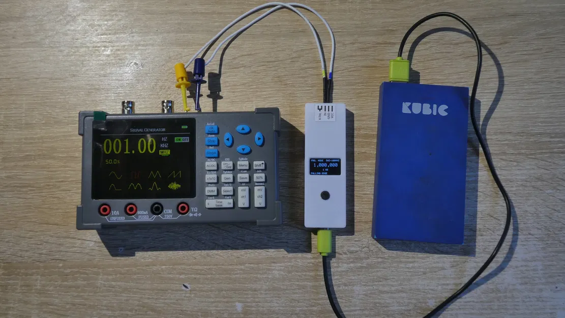 Tự làm Frequency Meter 100MHz & Tachometer (ATTINY814) - Không cần PCB - Image 1