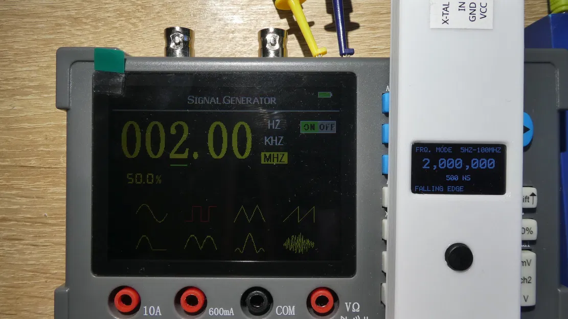 Tự làm Frequency Meter 100MHz & Tachometer (ATTINY814) - Không cần PCB - Image 6
