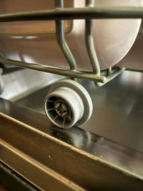 Bánh xe dự phòng giỏ máy rửa chén BOSCH - Image 2