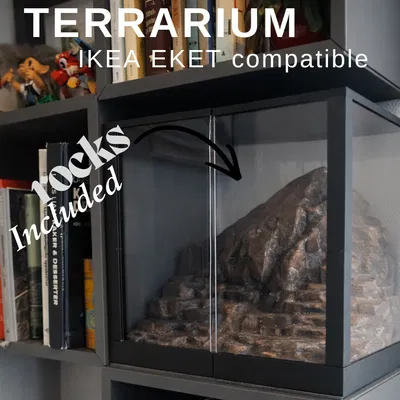 Terrarium vừa khít IKEA EKET