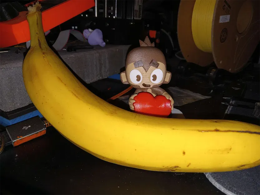 Valentines Monkey – Khỉ ôm bloon trái tim (BTD6) - Image 5