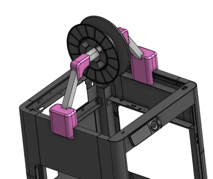Giá đỡ cuộn filament TPU cho Bambu P1S - Image 2