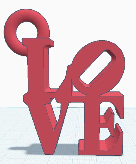 Móc khóa Love - Image 1