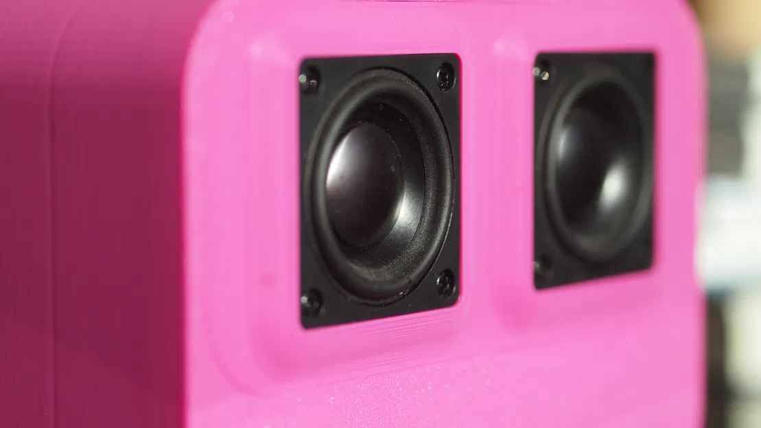 DIY Bluetooth Speaker CORE – Loa Bluetooth in 3D Print nhỏ gọn 2 driver - Image 2