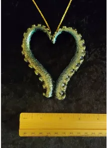 Dây chuyền trái tim xúc tu - Image 3