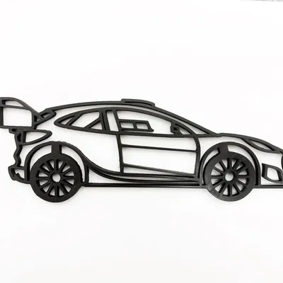 Viền Silhouette Thân Xe Ford Puma Rally 1 (Nhìn Ngang)