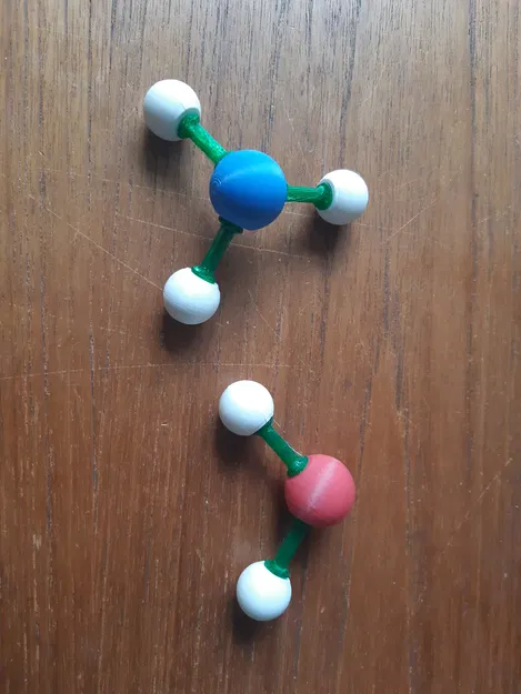 Bộ kit phân tử (remix) – nguyên tử với 2 & 3 lỗ - Image 3