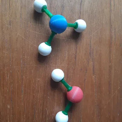 Bộ kit phân tử (remix) – nguyên tử với 2 & 3 lỗ