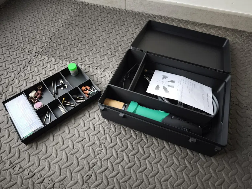 Hộp đựng Dremel & phụ kiện – Rugged Organizer Box - Image 5