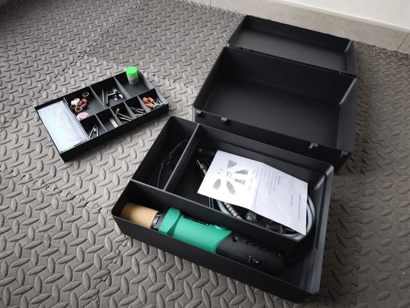 Hộp đựng Dremel & phụ kiện – Rugged Organizer Box - Image 6
