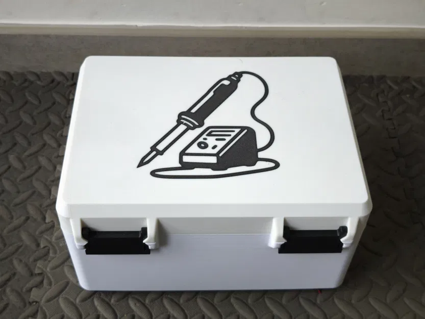 Hộp Dụng Cụ Trạm Hàn - Organizer Box Cứng Cáp Cho Tool & Accessories - Image 1