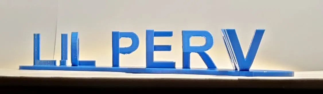 FLIP WORD 3D “LOVE YOU, LIL PERV” - Image 2