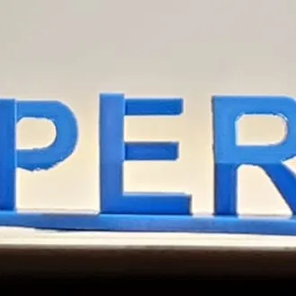 FLIP WORD 3D “LOVE YOU, LIL PERV”