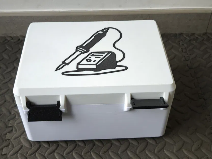 Hộp Dụng Cụ Trạm Hàn - Organizer Box Cứng Cáp Cho Tool & Accessories - Image 3