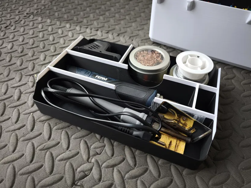 Hộp Dụng Cụ Trạm Hàn - Organizer Box Cứng Cáp Cho Tool & Accessories - Image 5