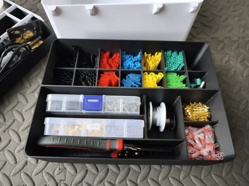 Hộp Dụng Cụ Trạm Hàn - Organizer Box Cứng Cáp Cho Tool & Accessories - Image 8