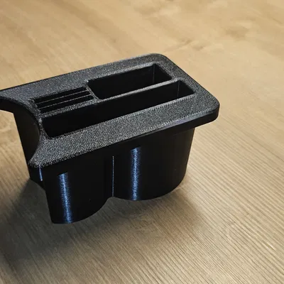 Khay Đựng Ly Skoda Octavia 3 - Kèm khe điện thoại lớn & Key Fob