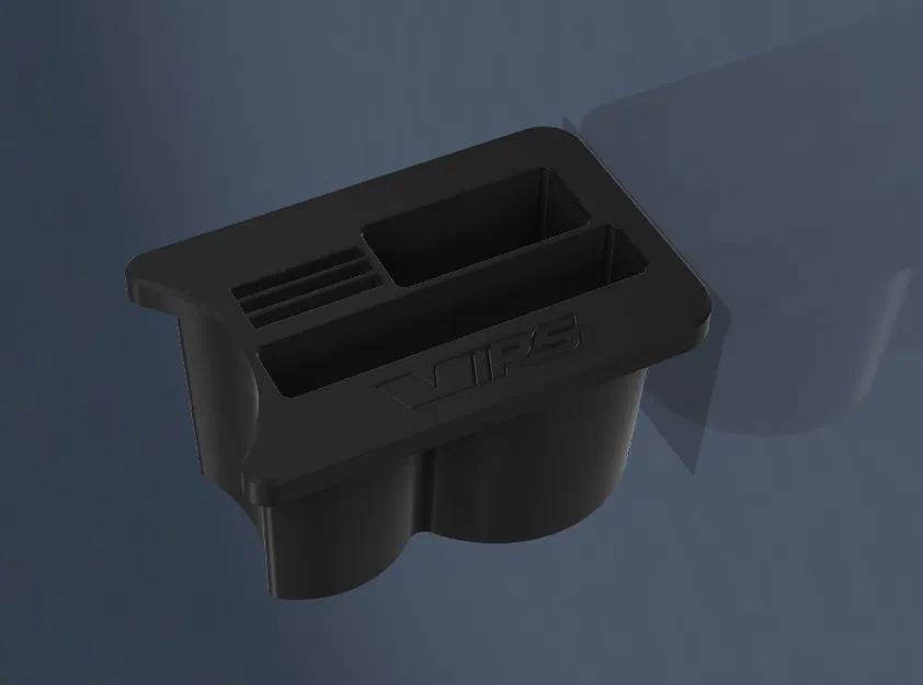 Khay Đựng Ly Skoda Octavia 3 - Kèm khe điện thoại lớn & Key Fob - Image 11