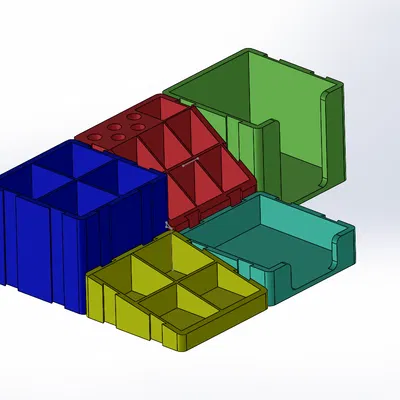LM moduler desk organizer – Bộ organizer bàn làm việc dạng module