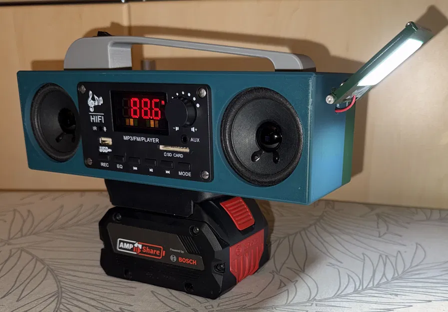 Radio khẩn cấp cho pin Bosch 18V Professional - Image 1