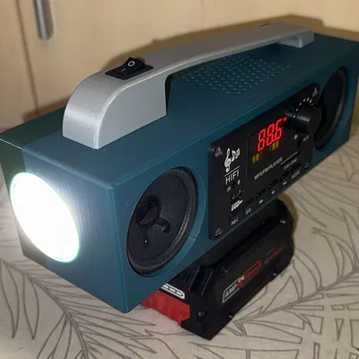 Radio khẩn cấp cho pin Bosch 18V Professional