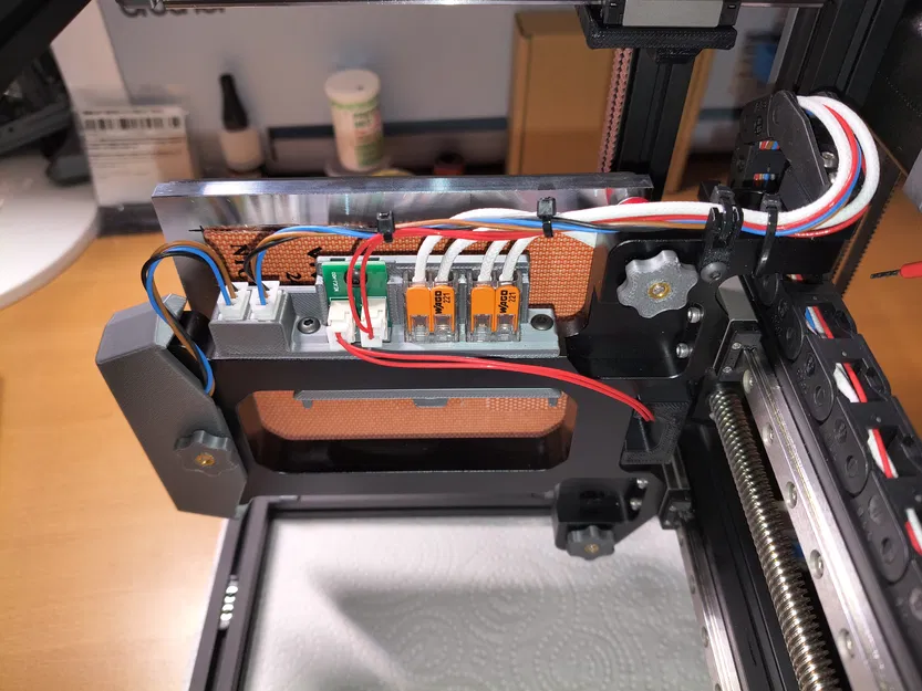 Ngàm gắn kết nối cho Fysetc CNC Bed - Image 1