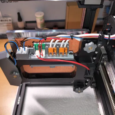 Ngàm gắn kết nối cho Fysetc CNC Bed