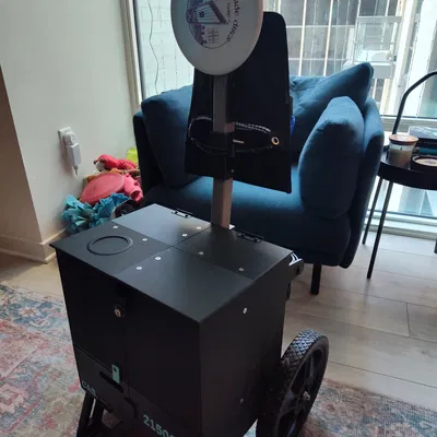 Disc Golf Cart – Xe đẩy Disc Golf kiểu thùng (box) in 3D