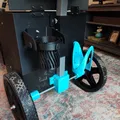 Disc Golf Cart – Xe đẩy Disc Golf kiểu thùng (box) in 3D - Thumbnail 9