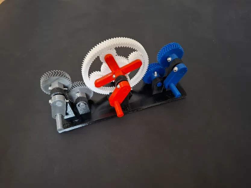 Mô hình hộp số hybrid Toyota/Ford Electronic Continuously Variable Transmission (E-CVT) - Image 1