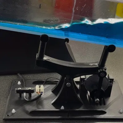 Đế máy Wave Motion kiểu “Diva” (bản in 3D)