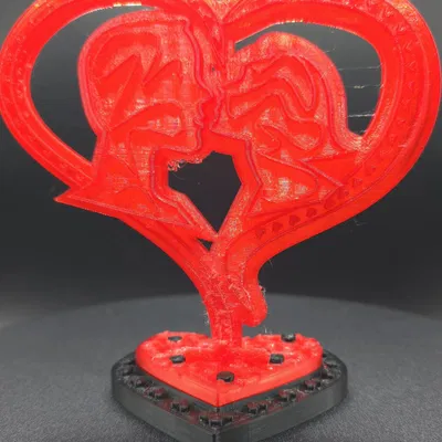 BE MY VALENTINE – Tượng trang trí trái tim Valentine