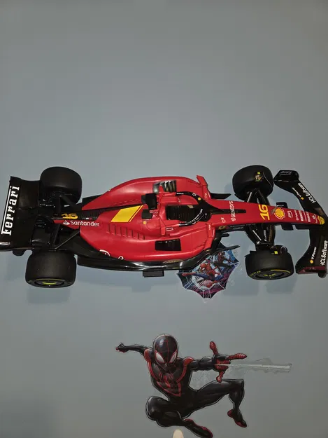 Giá treo tường cho xe RC F1 Maisto tỉ lệ 1/10 - Image 2
