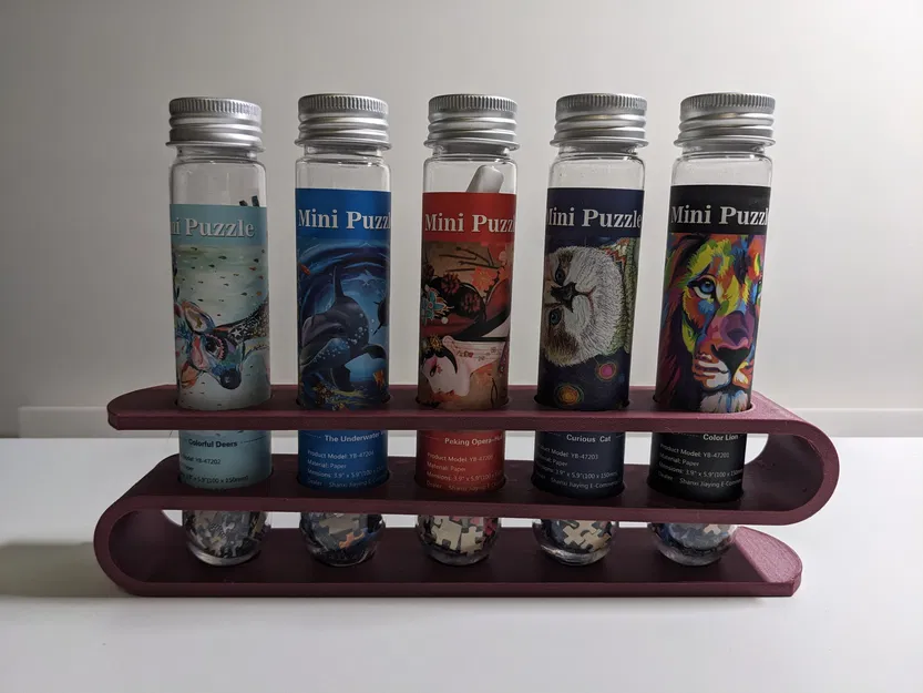 Giá Đỡ Mini Puzzle Ống Nghiệm (Test Tube Mini Puzzle Stand) - Image 1