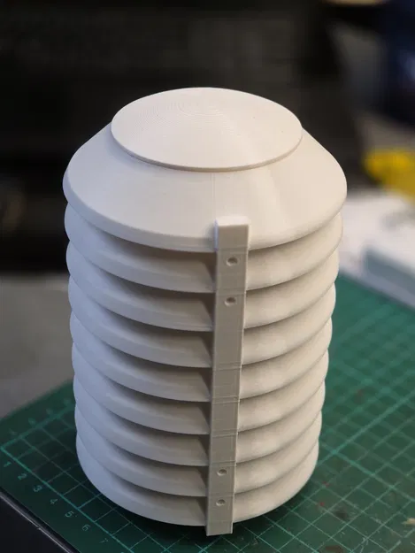 Vỏ bảo vệ cảm biến nhiệt độ ngoài trời (Schutzgehäuse Außentemperatur) - Image 6