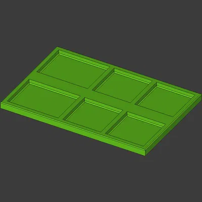 Khay pha màu đơn giản (Simple Paint Tray)