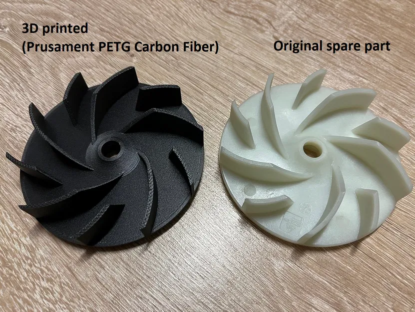 Cánh quạt cho máy hút lá pin Grizzly - ALS 4025 - Image 1