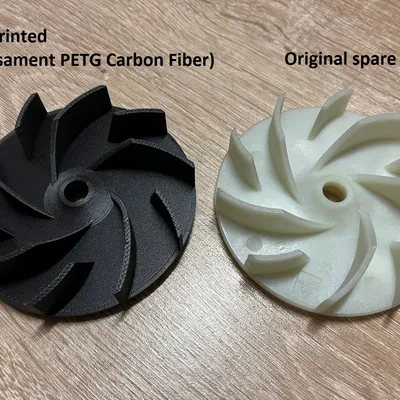 Cánh quạt cho máy hút lá pin Grizzly - ALS 4025