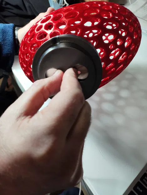 Đèn Trái Tim Voronoi (Voronoi Heart Lamp) - Image 5