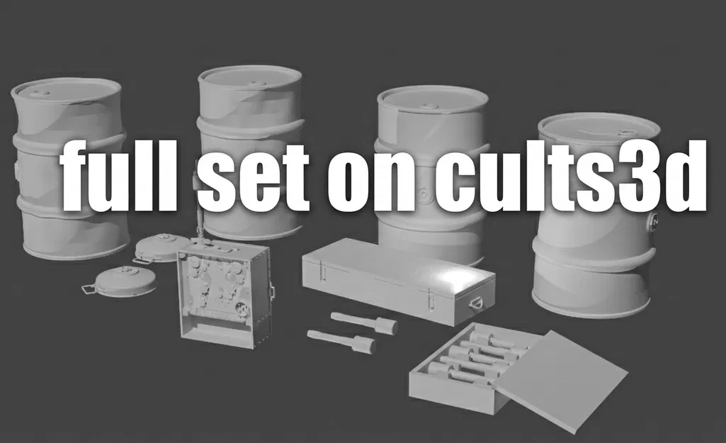 Mìn chống tăng tỷ lệ 1:35 cho diorama - Image 2