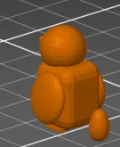 Chim cánh cụt với trứng (Penguin with egg) - Image 2