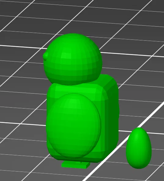 Chim cánh cụt với trứng (Penguin with egg) - Image 3