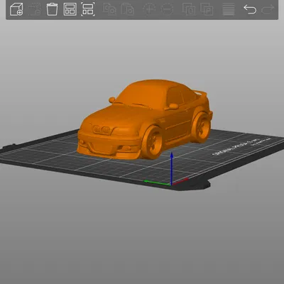 BMW M3 E46 Anime car