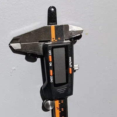 Giá treo thước kẹp lên tường (Dial & Digital) có lỗ đóng đinh