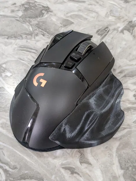 Mod chuột Logitech G502 Lightspeed — kê ngón út & áp út (v2) - Image 1