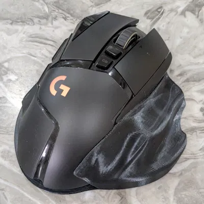 Mod chuột Logitech G502 Lightspeed — kê ngón út & áp út (v2)